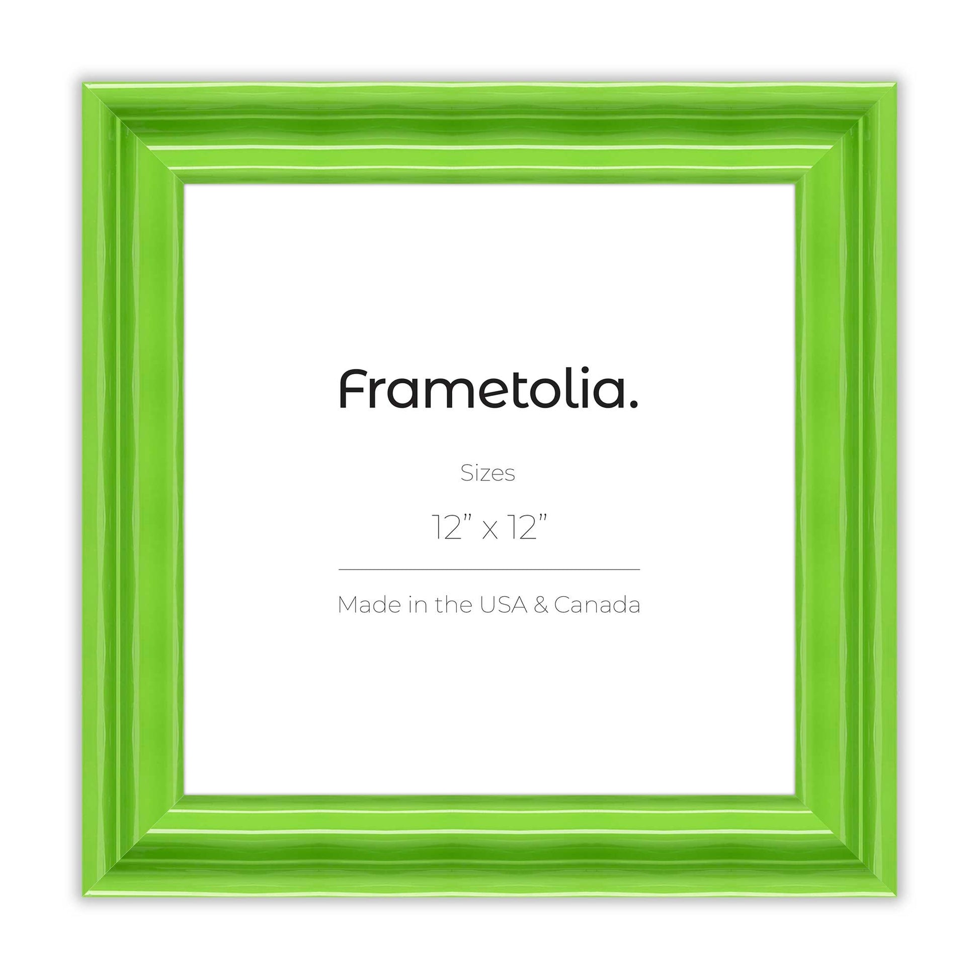 [Color:Fresh Lime Gloss],front of picture frame