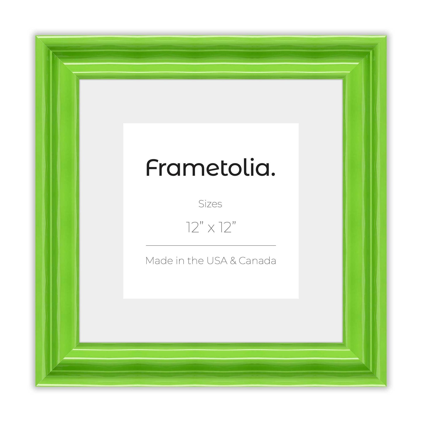 [Color:Fresh Lime Gloss],front of picture frame