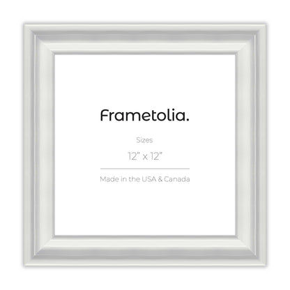 Electric White Gloss Wide Width Wall Frame