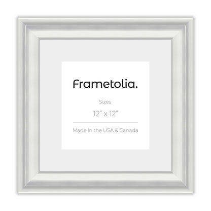 Electric White Gloss Wide Width Wall Frame