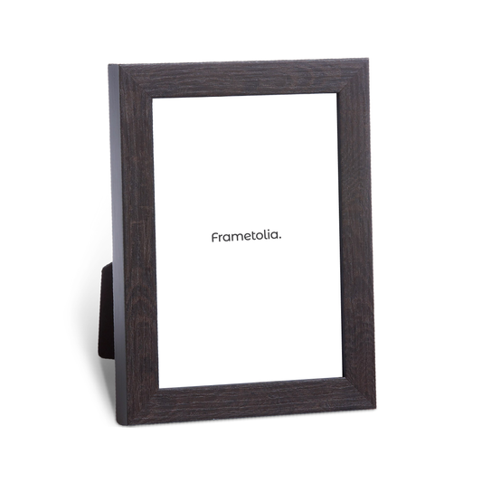 Chocolate Modern Narrow Width Table Top Frame