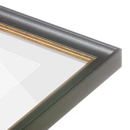 corner of the Cocoa & Gold FAMILY Wall Frame