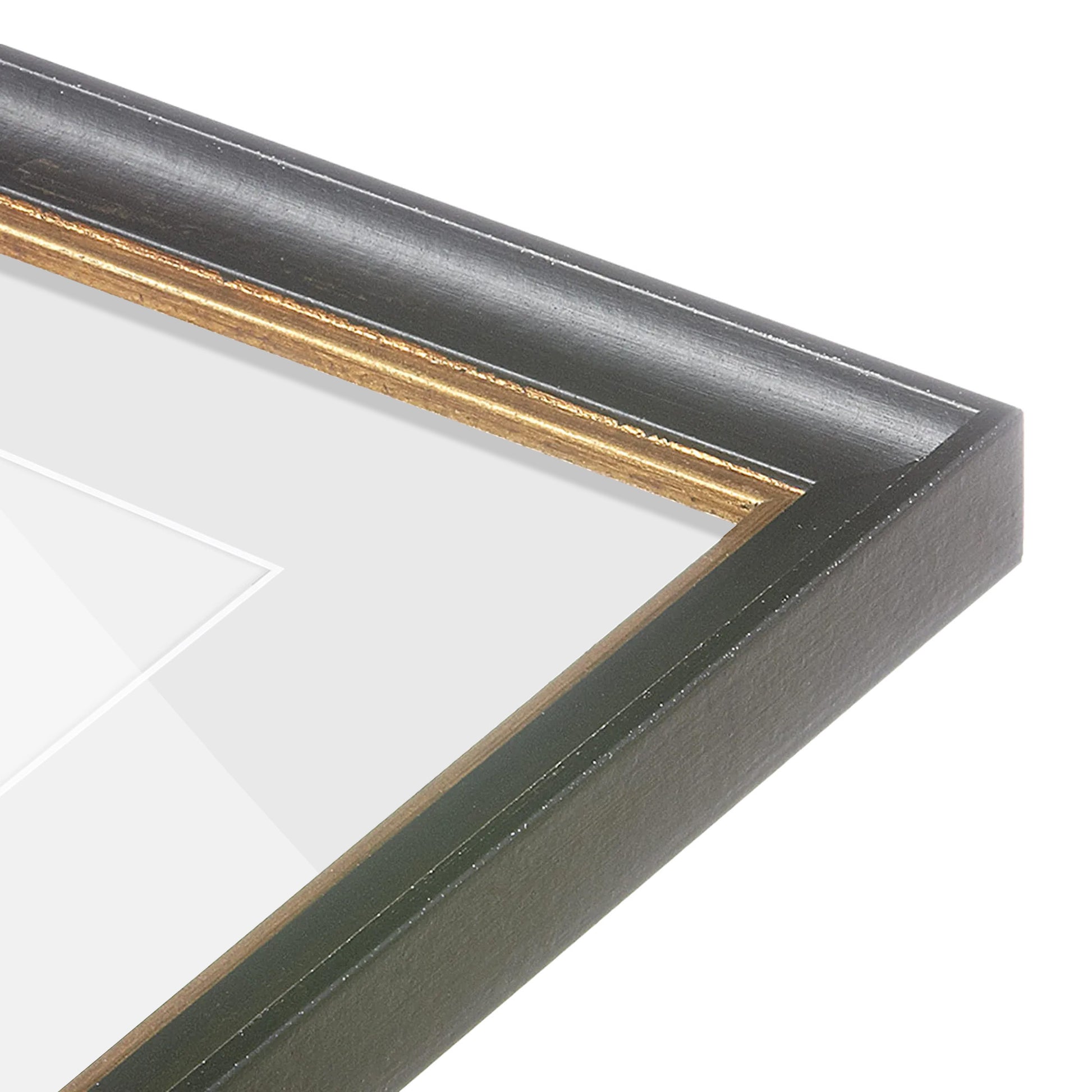 corner of the Cocoa & Gold FAMILY Wall Frame