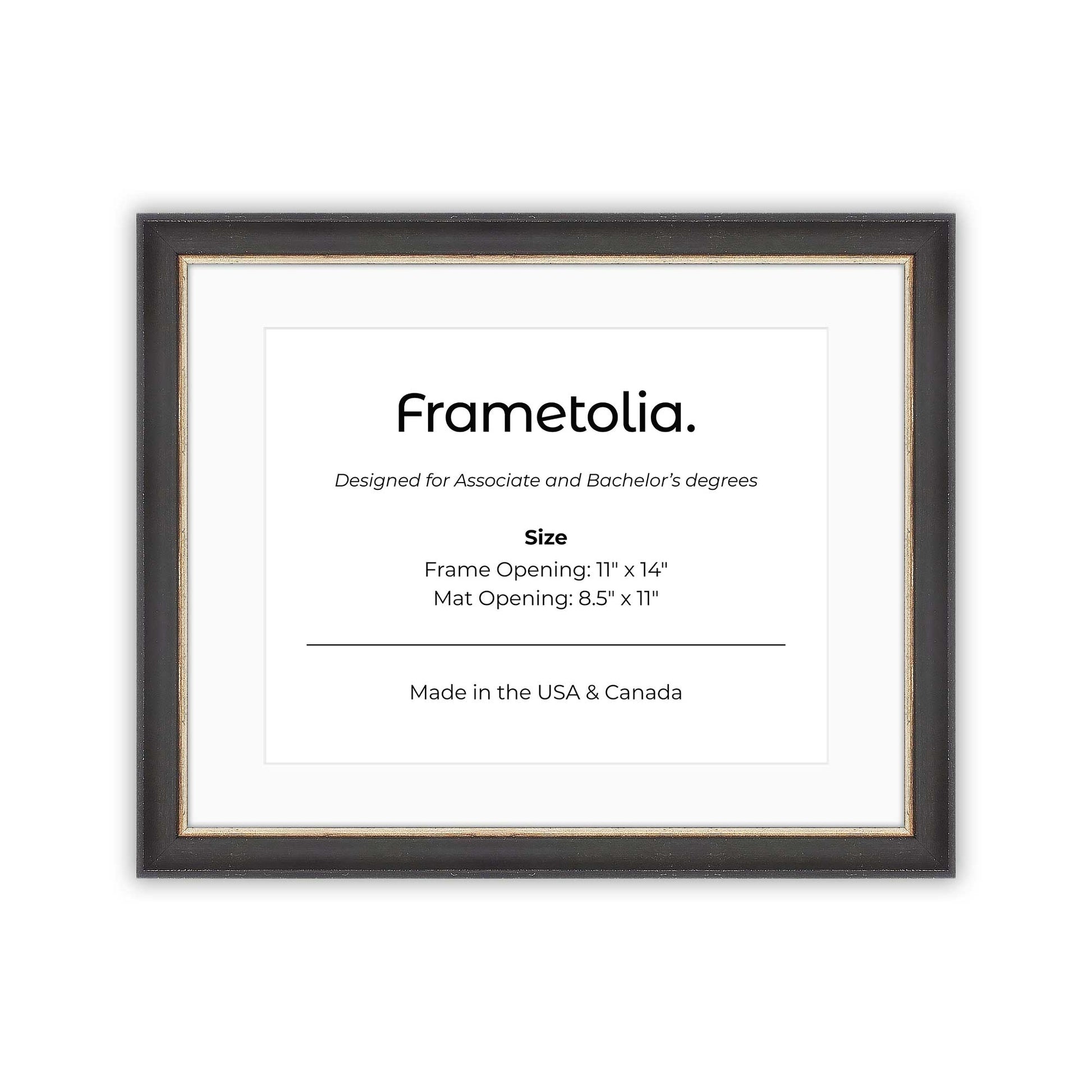 Cocoa & Silver FAMILY Wall Frame