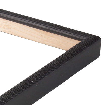 Pointed Black Narrow Width Table Top Frame