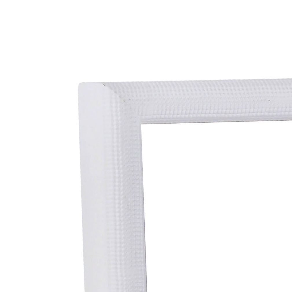 Pointed White Narrow Width Table Top Frame