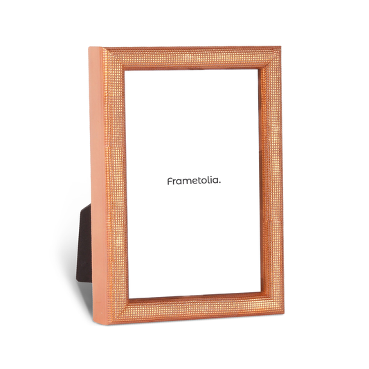 Pointed Copper Narrow Width Table Top Frame