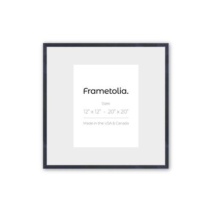 [Color:Steel Black], Picture frame front