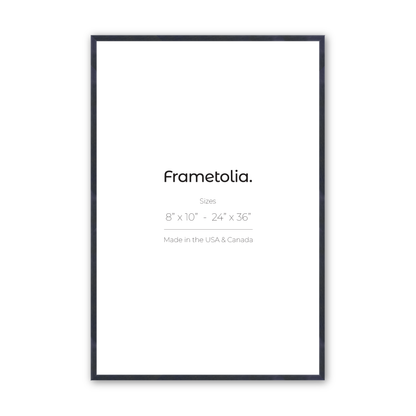 [Color:Steel Black], Picture frame front