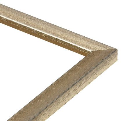 Cool Silver Narrow Width Table Top Frame