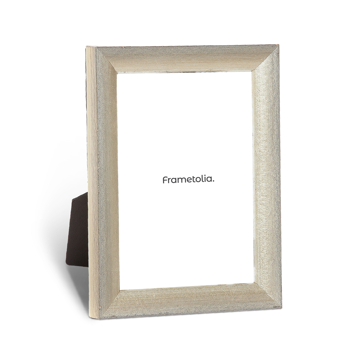 Cool Silver Contemporary Narrow Width Table Top Frame