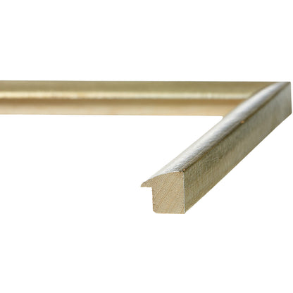 Cool Silver Contemporary Narrow Width Table Top Frame