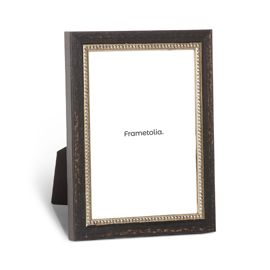 Night Sky Black & Silver Narrow Width Table Top Frame