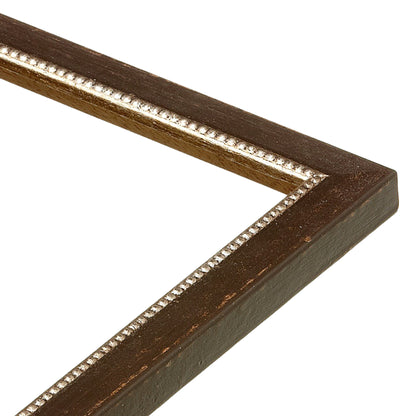 Chocolate Pudding Motif Narrow Width Table Top Frame