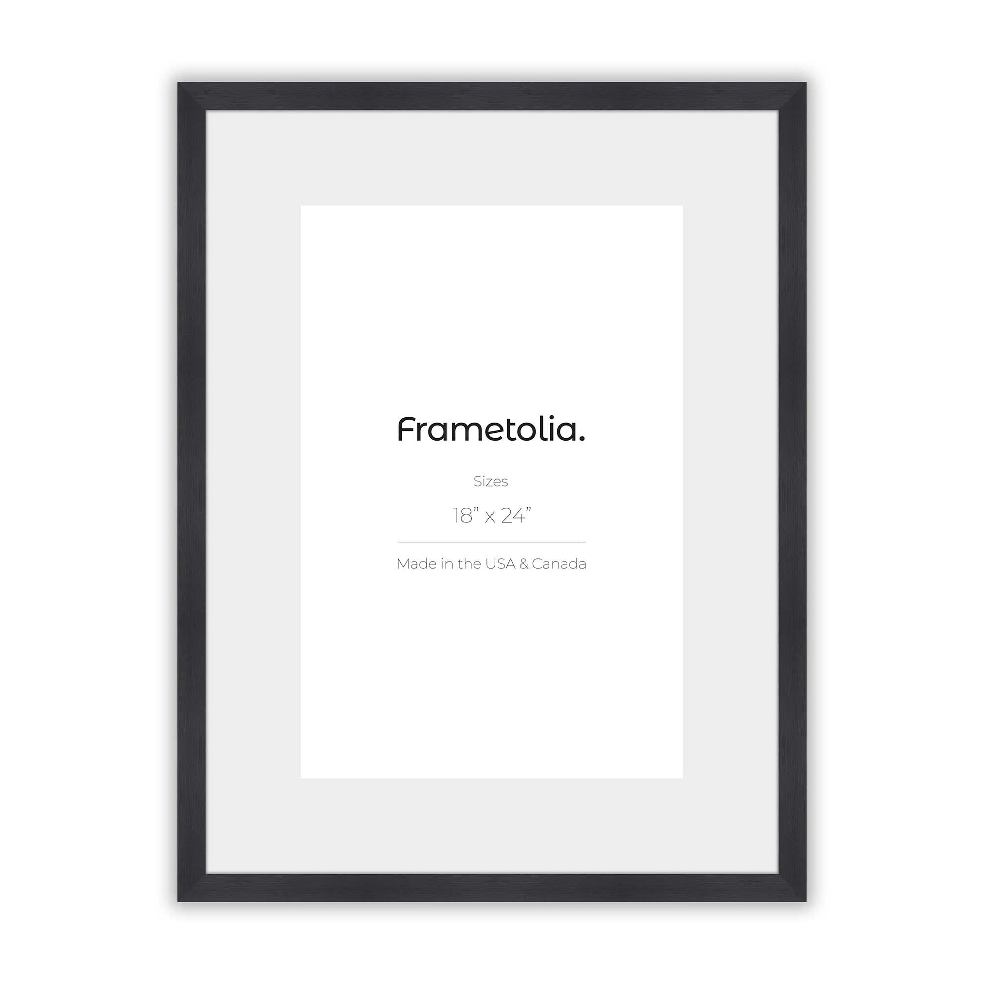 [Color:Steel Black], Picture frame front