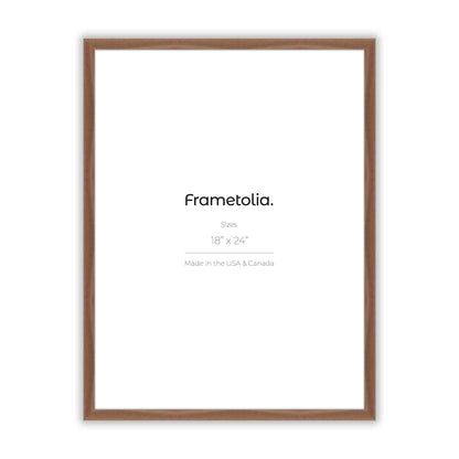 Brown Walnut Oslo Wall Frame