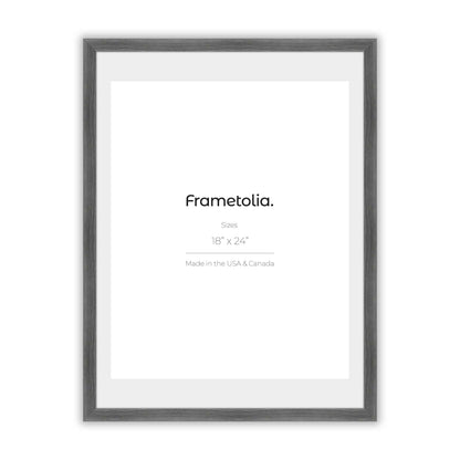 Gray Oak Heritage Wall Frame