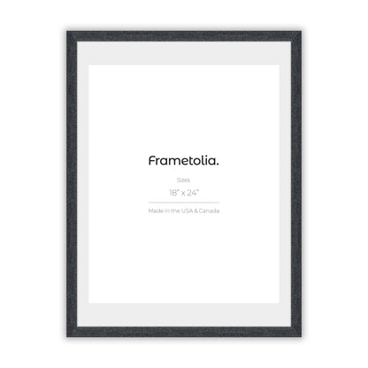 [Color:Ash Shagreen],[Mat:Narrow Mat], picture frame