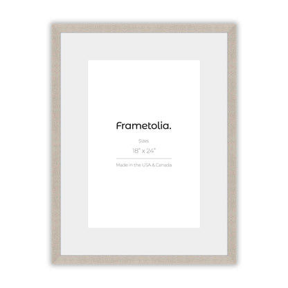 [Color:Bone Shagreen],[Mat:Wide Mat], Picture frame