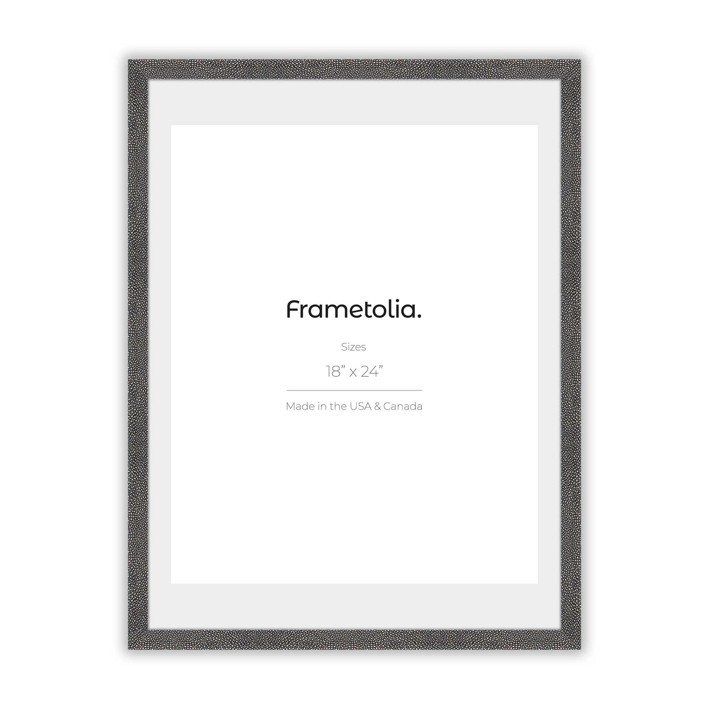 [Color:Fog Shagreen],[Mat:Narrow Mat], Picture frame
