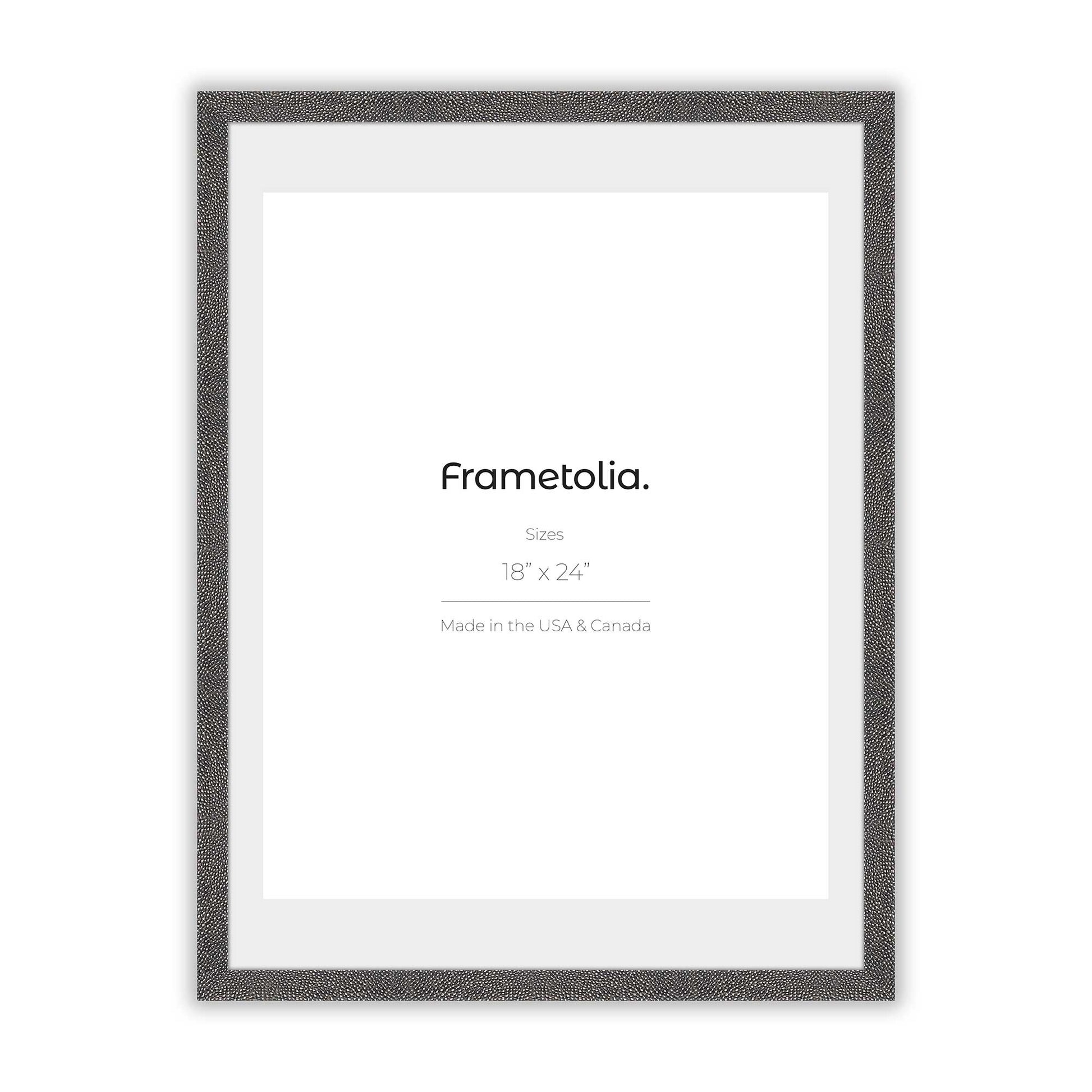 [Color:Fog Shagreen],[Mat:Narrow Mat], Picture frame