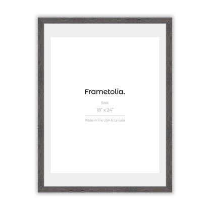 [Color:Fog Shagreen],[Mat:Narrow Mat], Picture frame