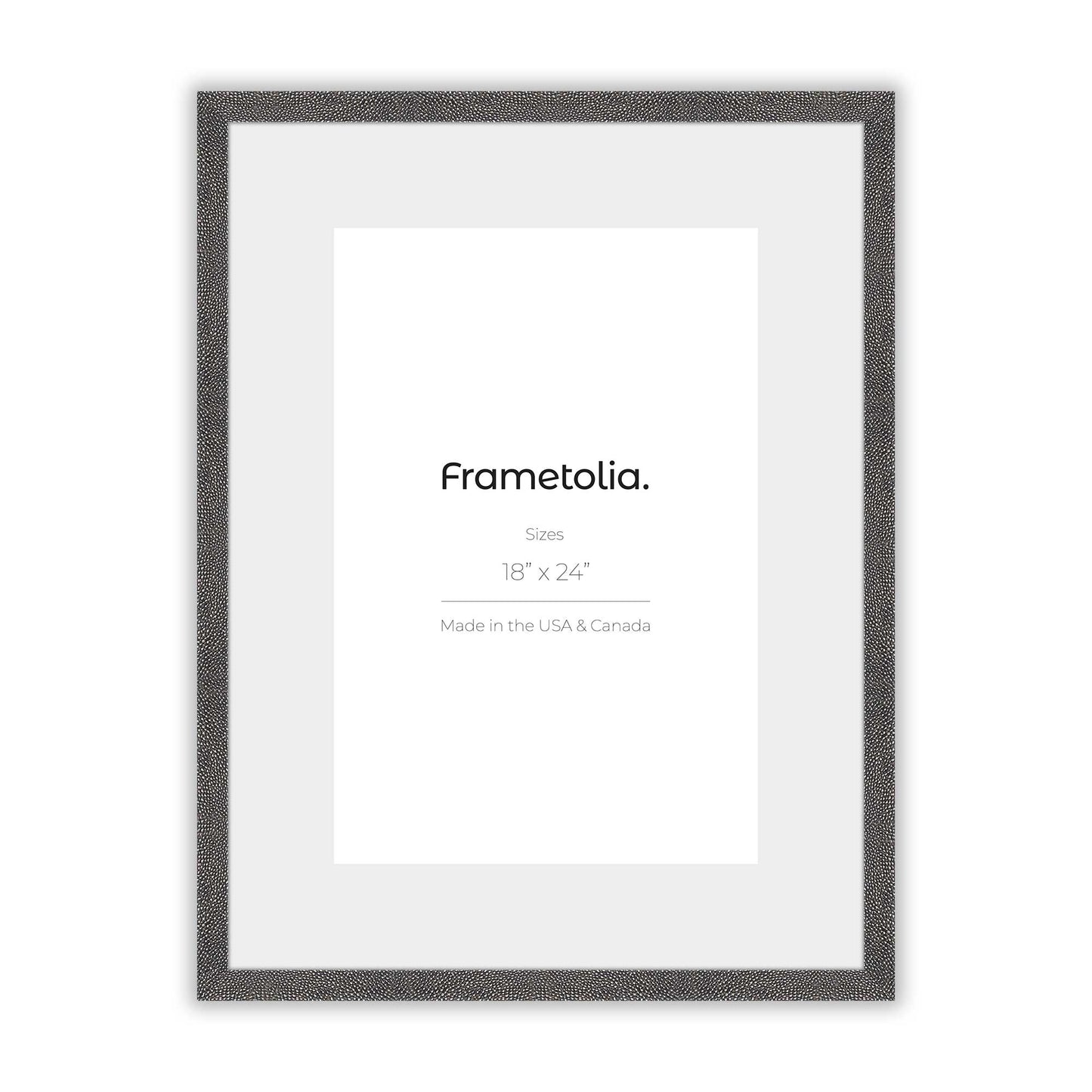[Color:Fog Shagreen],[Mat:Wide Mat], Picture frame