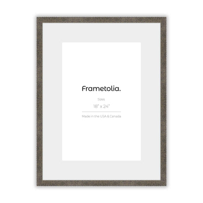[Color:Gold Shagreen],[Mat:Wide Mat], Picture frame