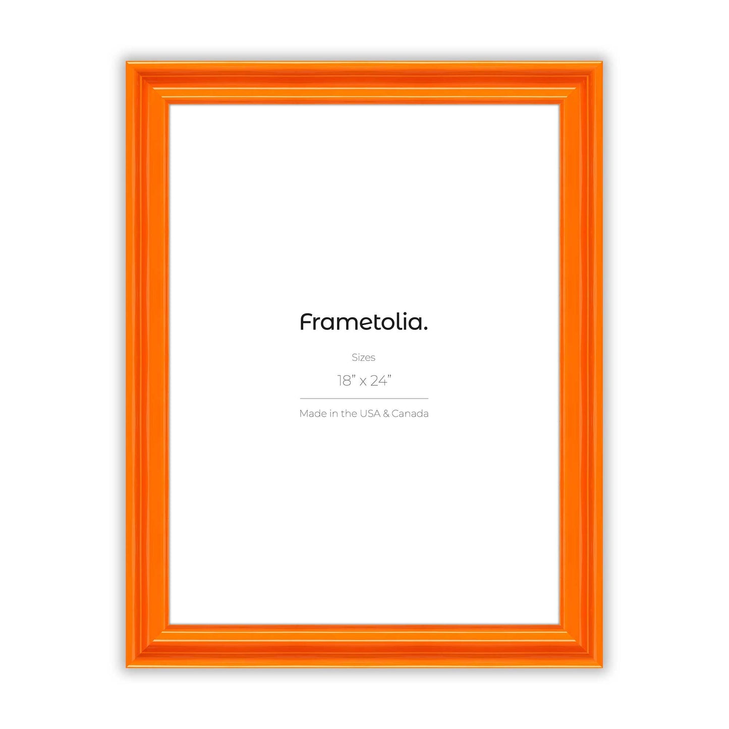 Orange Marmalade Wide Width Wall Frame