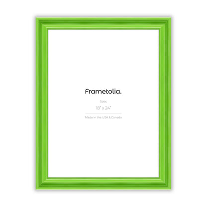 [Color:Fresh Lime Gloss],front of picture frame