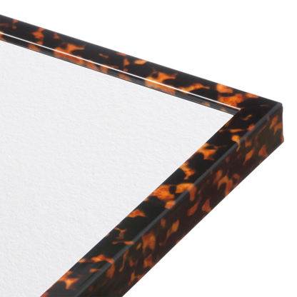 corner of the Tortoise Burlwood Verona Wall Frame