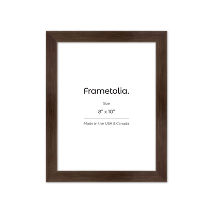 8" x 10" Soft Charcoal Sierra Wall Frame
