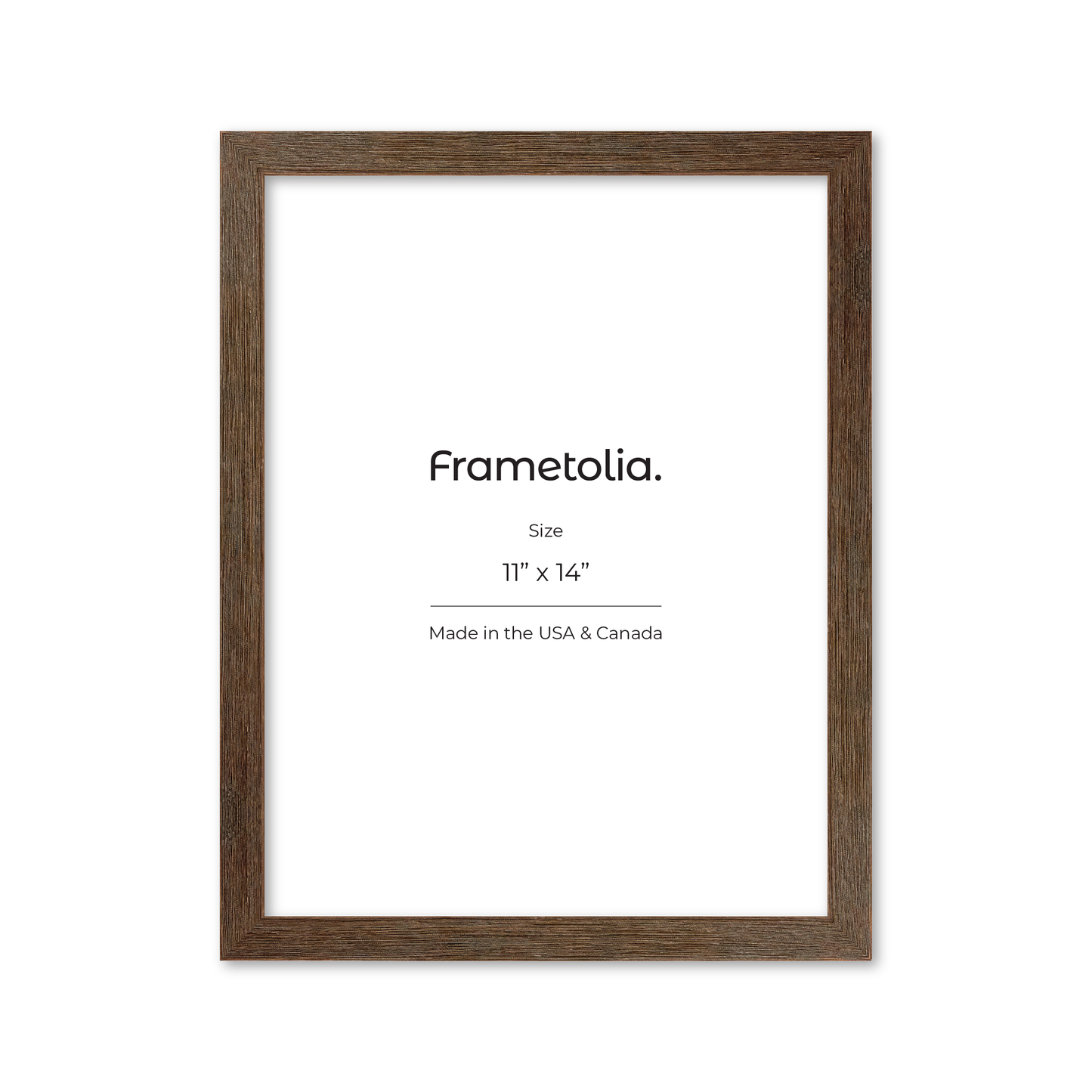 11" x 14" Soft Gray Sierra Wall Frame