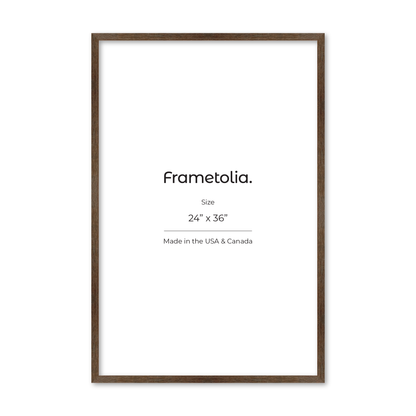 24" x 36" Soft Gray Sierra Wall Frame