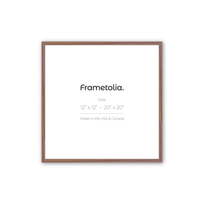 Brown Walnut Oslo Wall Frame