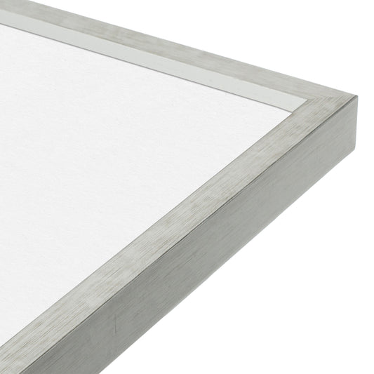 Heathered White Narrow Width Wall Frame