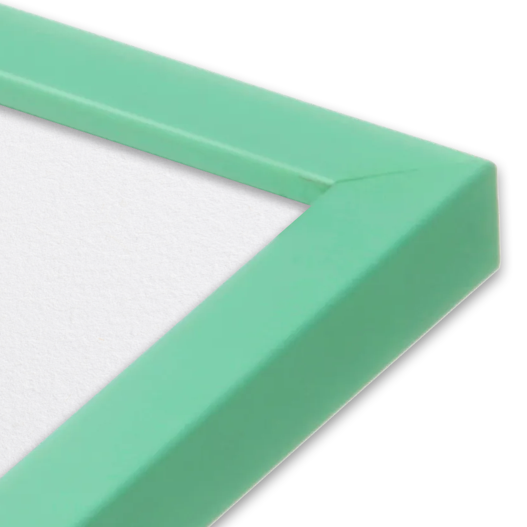 corner close up of frame