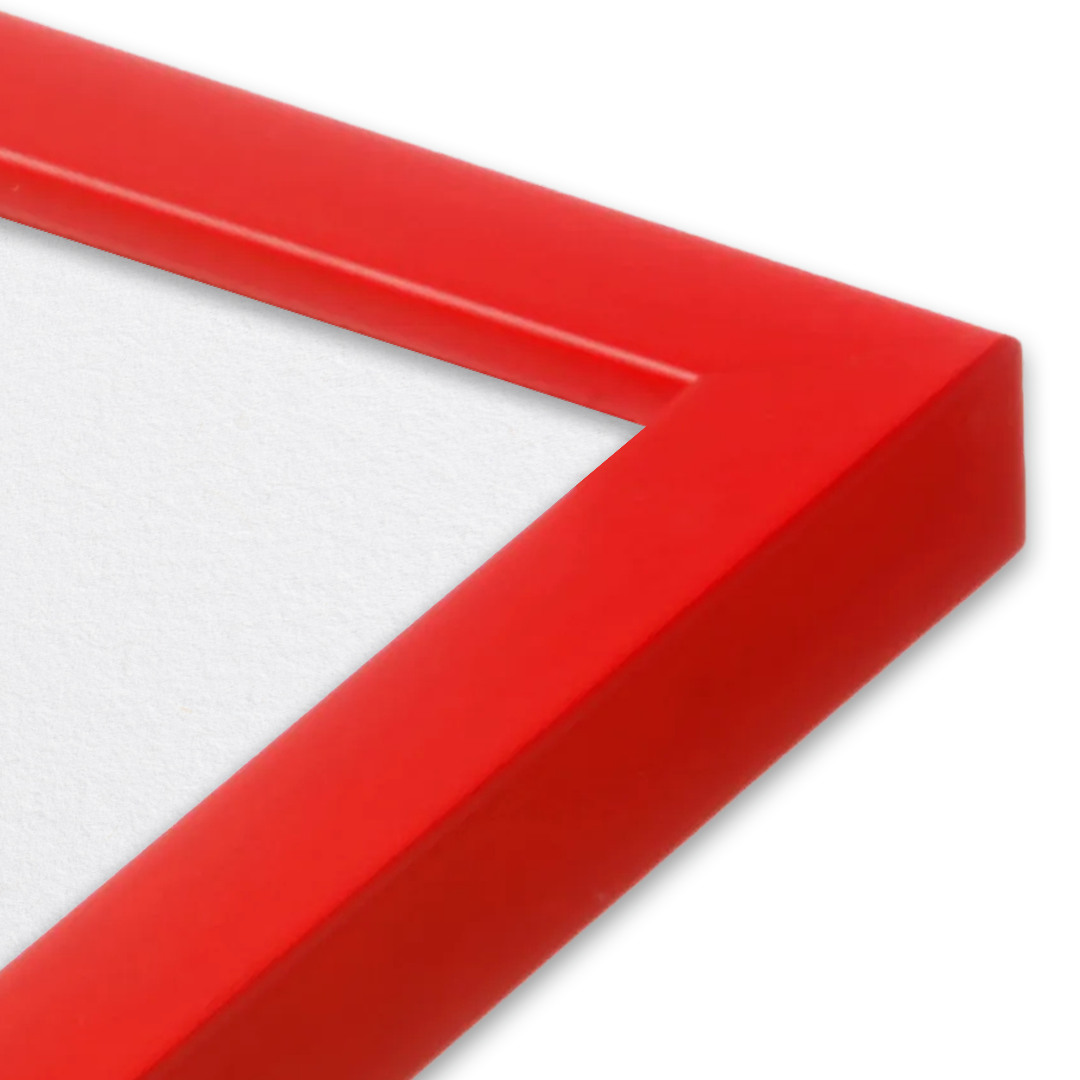 corner close up of frame