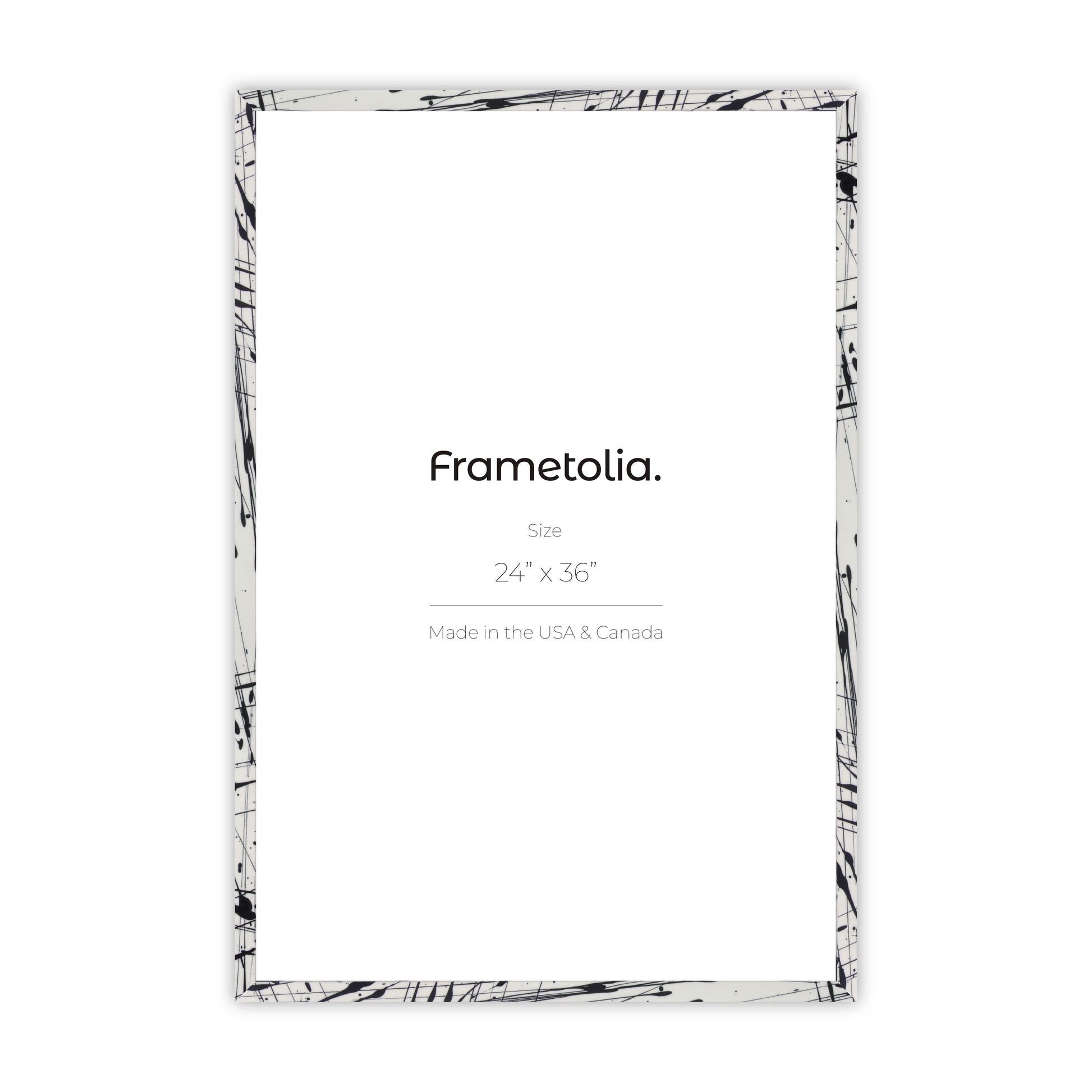Front of picture frame