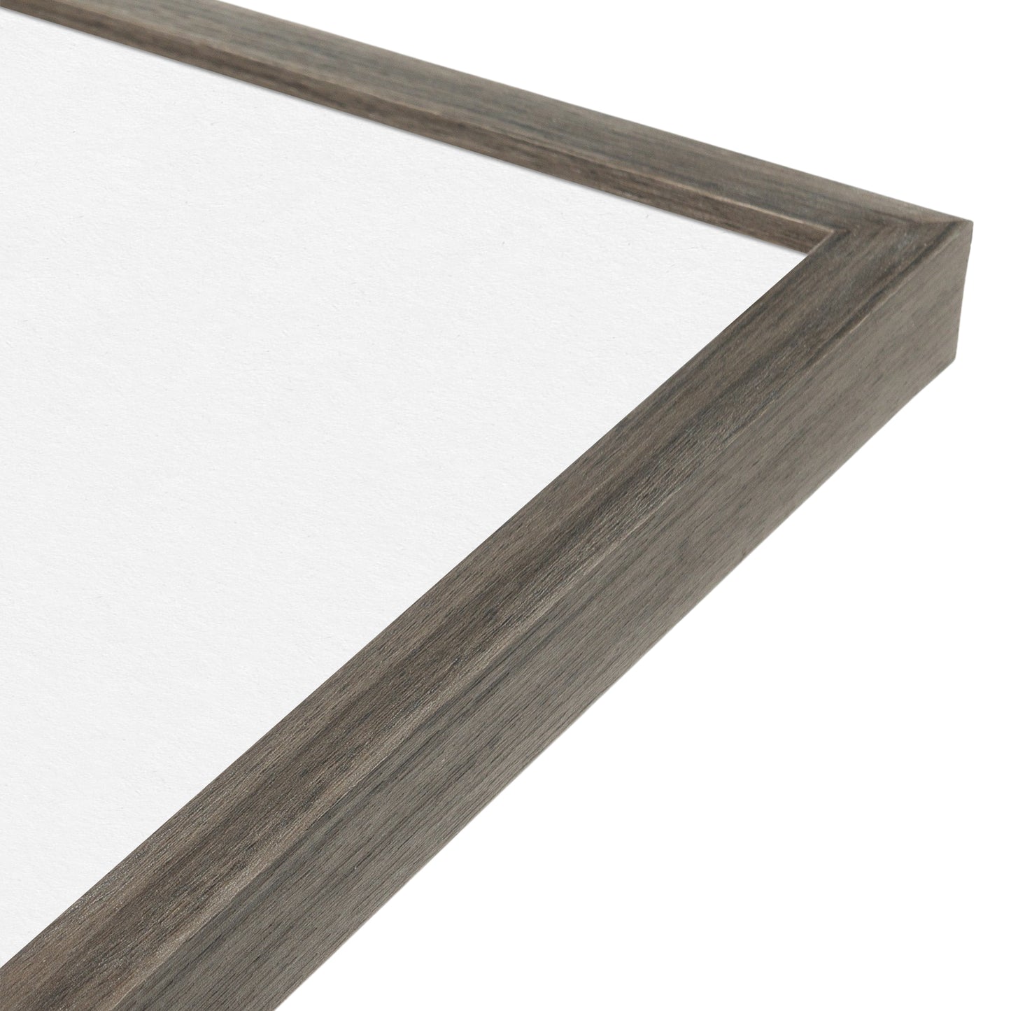 Gray Oak Narrow Width Wall Frame