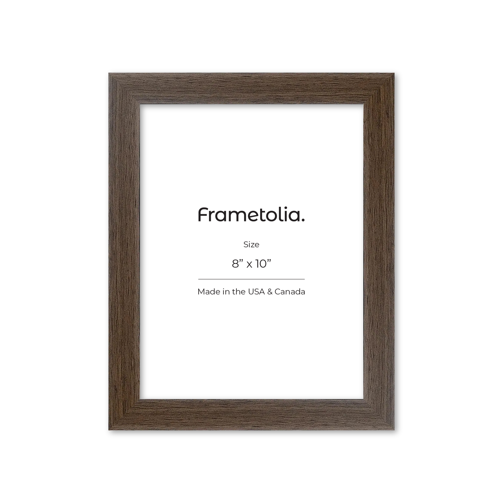 Light Walnut Heritage Wall Frame
