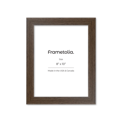 Light Walnut Heritage Wall Frame