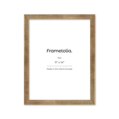 11" x 14" Pale Silver Monaco Wall Frame