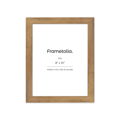 Brushed Gold Monaco Wall Frame
