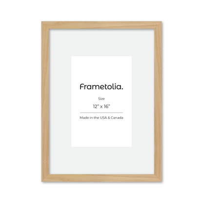 12" x 16" American Maple Heritage Wall Frame