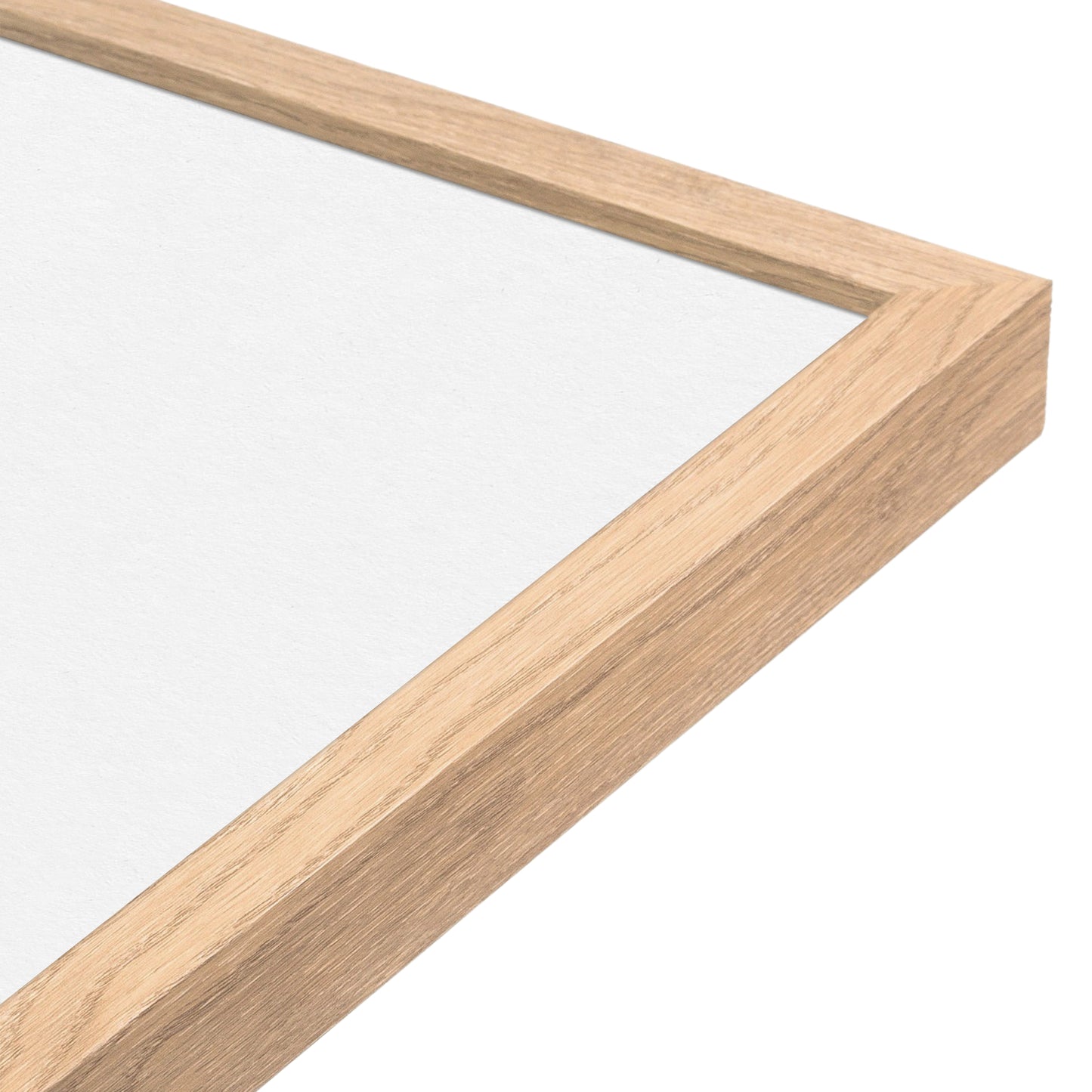 Natural Narrow Width Wall Frame