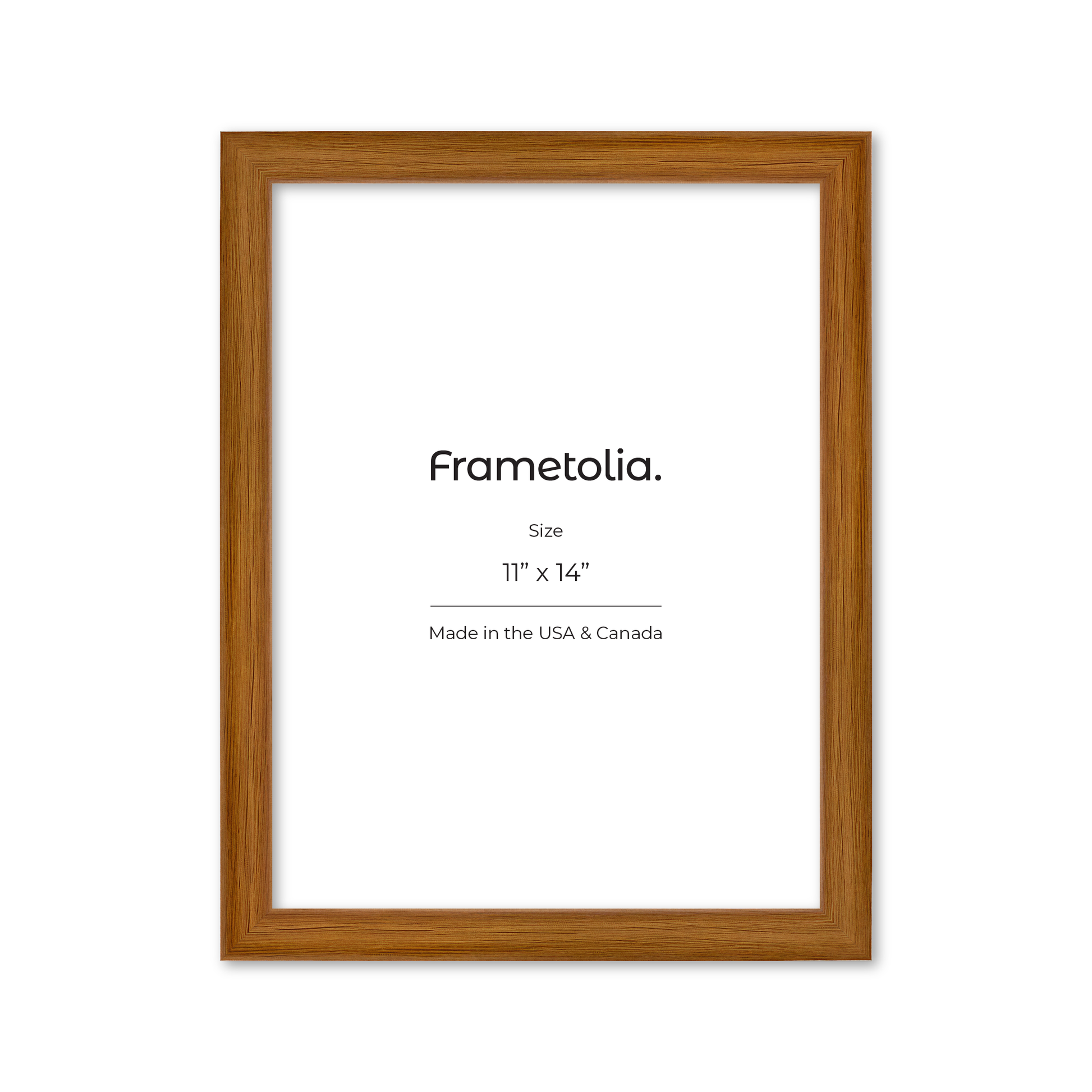 11" x 14" Light Oak Hudson Narrows Wall Frame