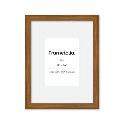 11" x 14" Light Oak Hudson Narrows Wall Frame