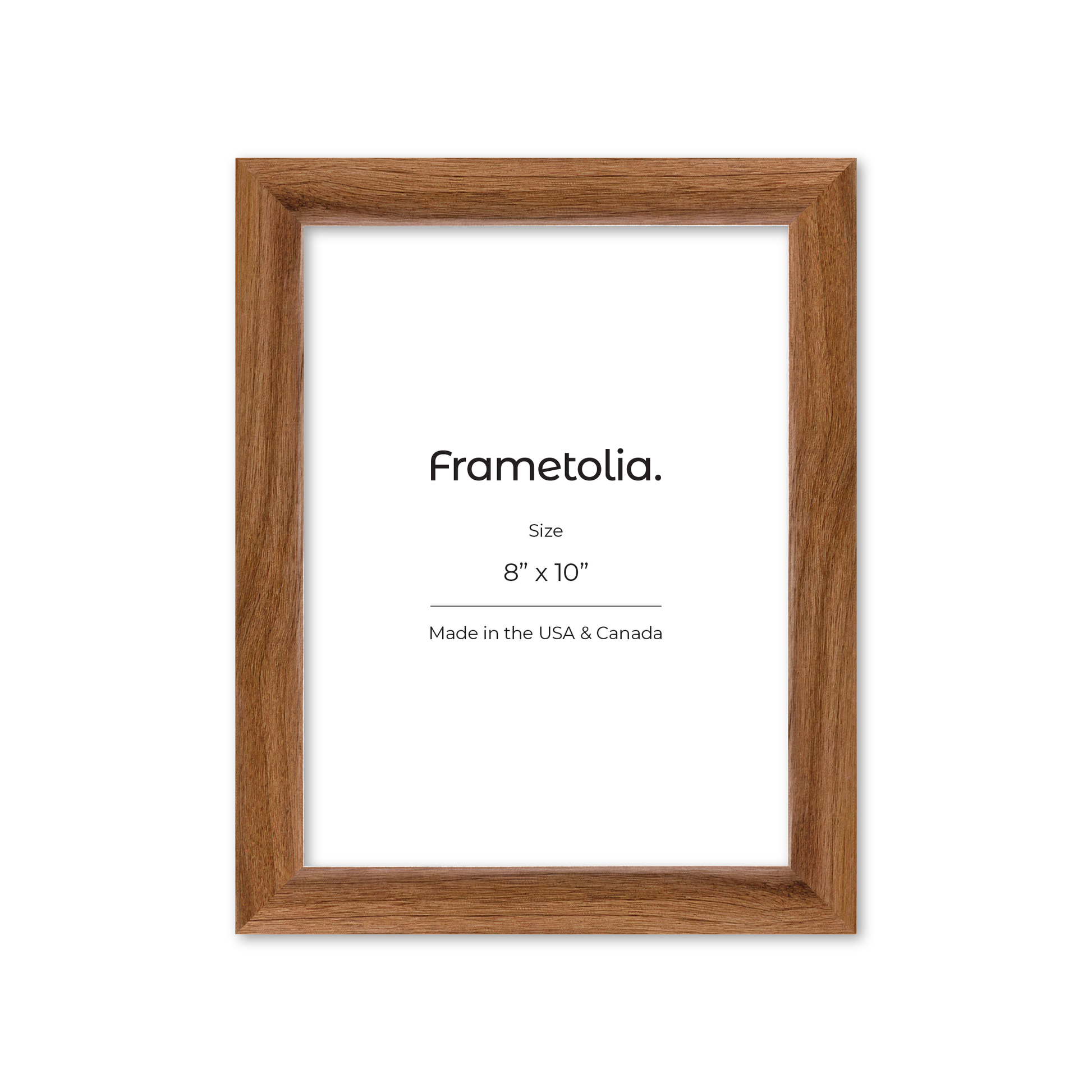 Light Walnut Hudson Narrows Wall Frame