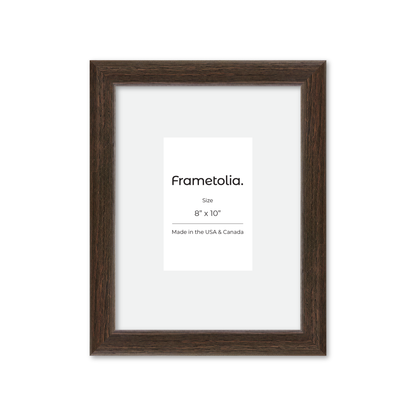 8" x 10" Dark Oak Hudson Narrows Wall Frame